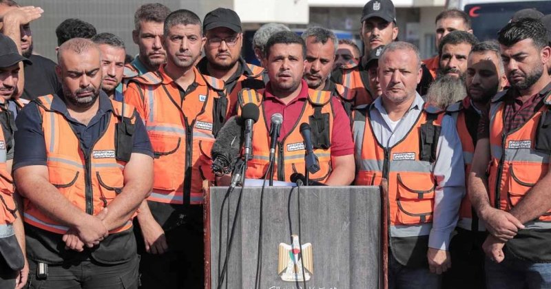 Gazze Sivil Savunma Teşkilatı savaşın ağır bilançosu açıkladı