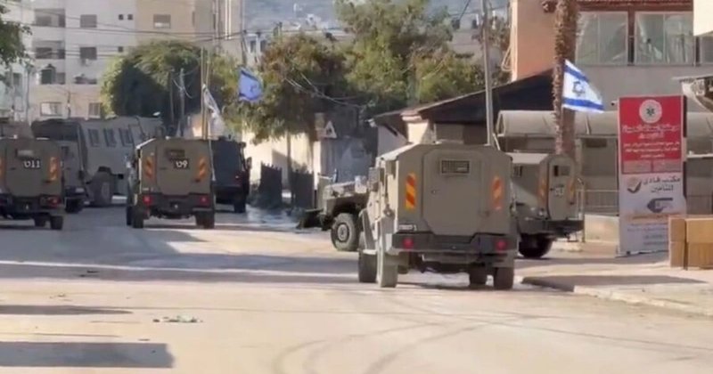 İşgal Ordusu Cenin’de askeri operasyon başlattı