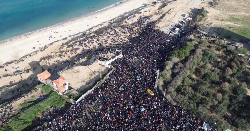 Gazze Şeridi'nin kuzeyine 300 binden fazla kişi döndü