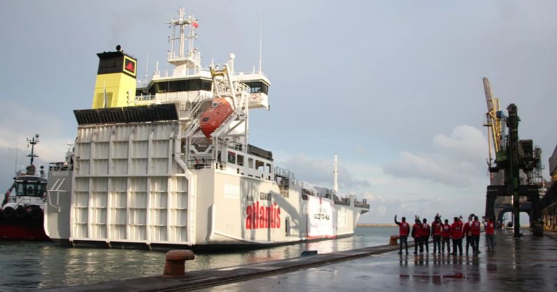 Gazze'ye insani yardım ulaştıracak "14. İyilik Gemisi" Mersin'den yola çıktı