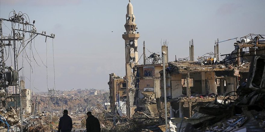 İşgalci İsrail Gazze'de 738 cami ve 3 kiliseyi yerle bir etti