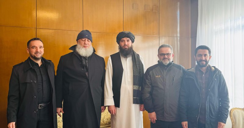 Özgür-Der ve Siraç Derneğinden Afganistan’ın Ankara Büyükelçiliğine ziyaret