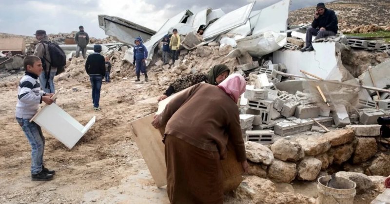 İşgal rejimi Filistinli bedevi köyü Arakib'i 236'ncı kez yıktı