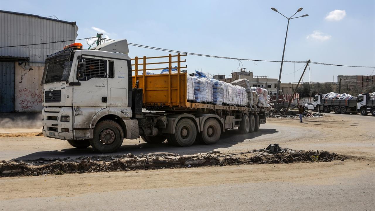 60 bin konteyner evden sadece 15'i Gazze'ye girebildi
