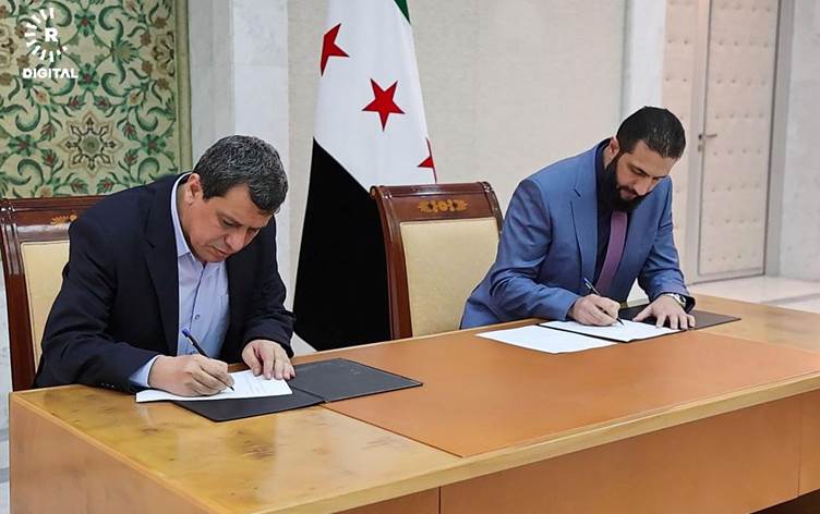 DSG/YPG ile Şam anlaştı: Anlaşmayı Mazlum Abdi ile Şara imzaladı!