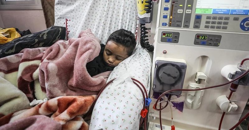 Gazze'deki hasta çocukların hayatı tehlike altında
