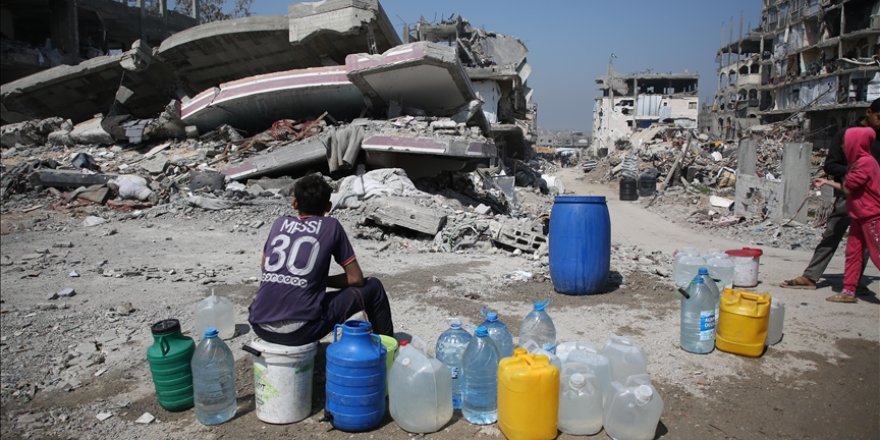 Gazze Şeridi'nin güneyindeki Refah Belediyesi, akaryakıt krizi nedeniyle su kuyularını çalıştırmayı durdurdu  