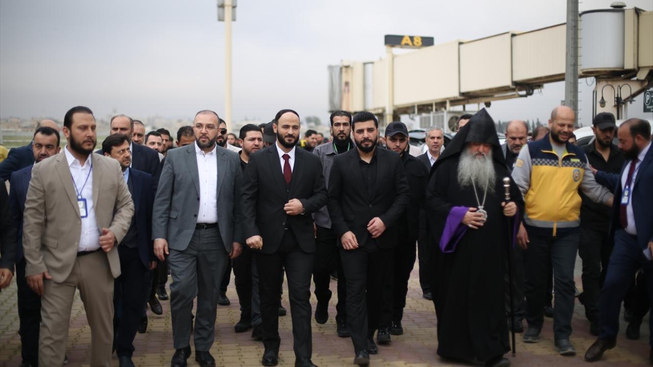 Halep Uluslararası Havalimanı yeniden hizmete açıldı