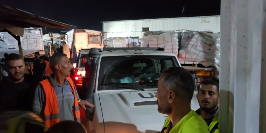 81 günlük ablukanın ardından ilk yardım tırları Gazze’ye girdi