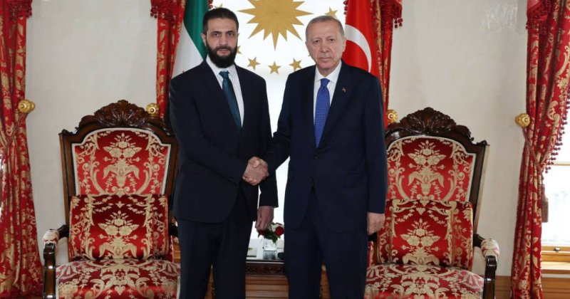 Erdoğan ve Şara İstanbul'da bir araya geldi
