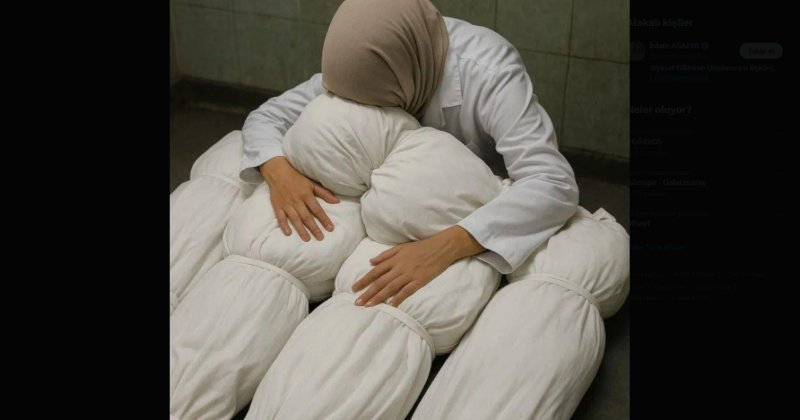 Gazzeli doktor görev esnasında 9 çocuğunun yanmış bedeniyle karşılaştı