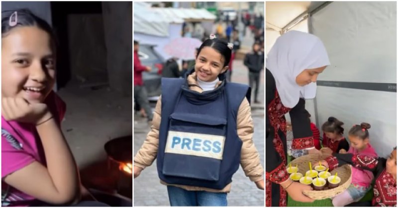 11 yaşındaki aktivist Yaqeen Hammad siyonistlerin hedefi oldu