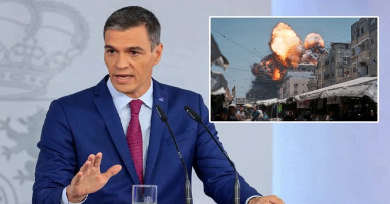 Sanchez: Gazze'deki barbarlık son bulmalı