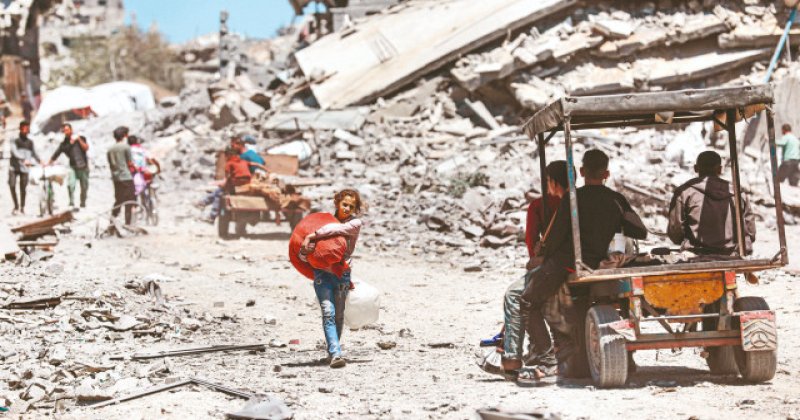 Batı Şeria'da yıkım Gazze'de katliam