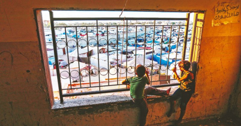 Gazze'de yaşam alanı Guantanamo kadar