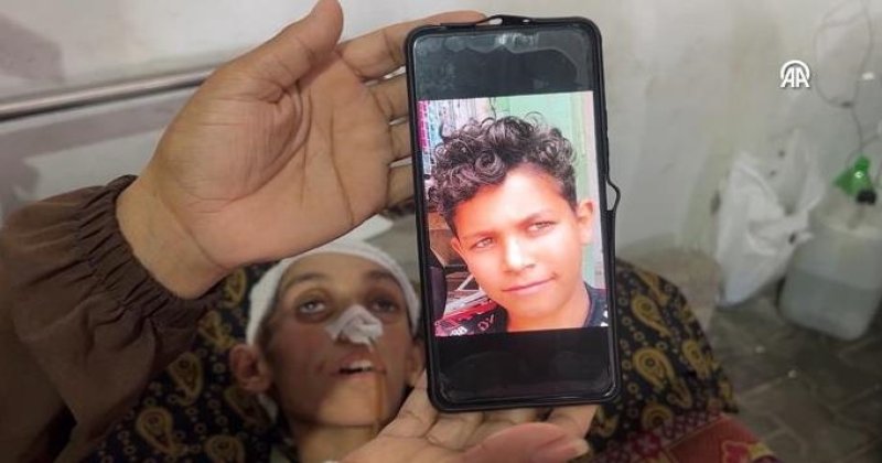 14 yaşındaki Gazzeli Musab 2 aydır yaşamla ölüm arasında