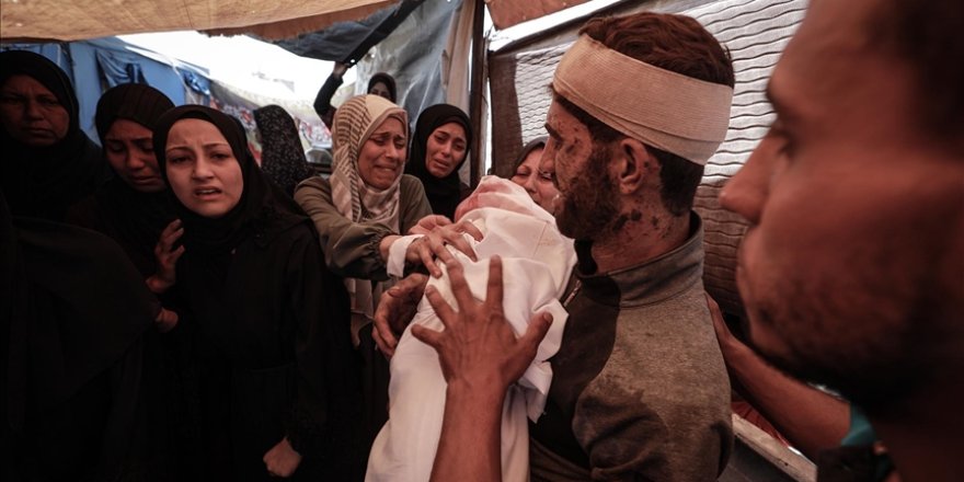 Soykırımcı İsrail 34 Gazzeliyi daha katletti