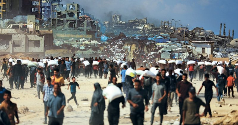 Siyonit rejim insanları yardım tuzağına çekip katlediyor