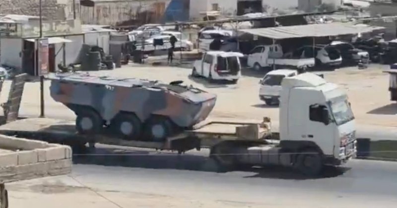 Türkiye'den Suriye yönetimine zırhlı personel taşıyıcı teslimatı