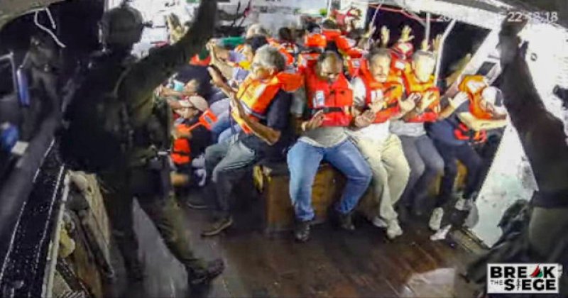 Siyonistler Gazze için yola çıkan Hanzala gemisine el koydu