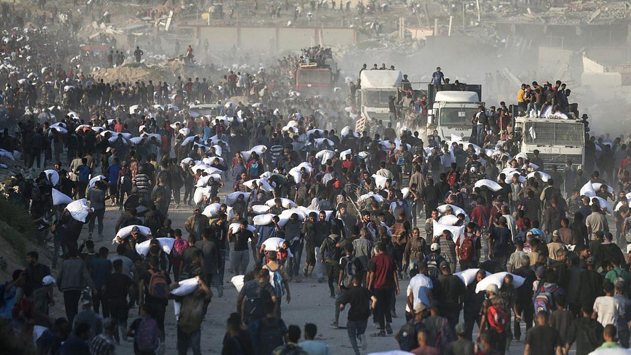 Gazze'de görev yapan eski ABD'li subay, yardım dağıtımlarını Açlık Oyunları romanına benzetti