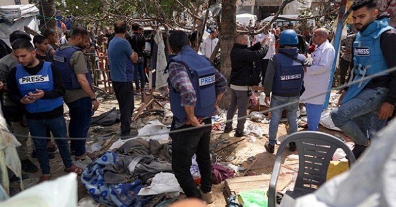 Yüz kişilik muhabir grubu Gazze'ye girme dilekçesini imzaladı