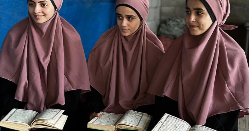 Gazzeli kardeşler, saldırılar altında hafız oldu