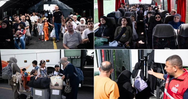 Türkiye'den Suriye’ye dönenlerin sayısı 411 Bin 649 oldu