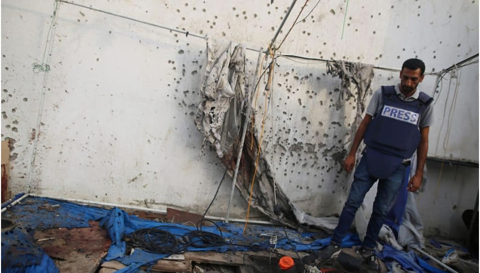 Batı medyası, İsrail'in Filistinli gazeteci Enes el-Şerif'i öldürmesine suç ortağıdır