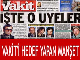 Vakite hedef gösterme cezası
