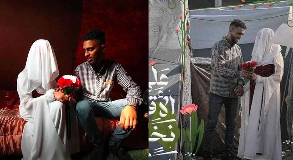 İşgalin gölgesinde düğünler