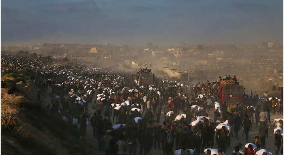 Gazze şehrinin açık yaraları
