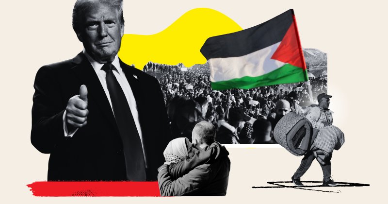 Trump'ın etnik temizlik planı: Filistinliler için kalıp savaşmaktan başka seçenek kalmadı