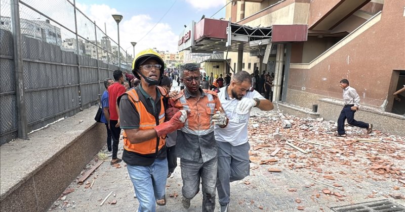 Avrupalı liderler İsrail'in Nasır Hastanesi'ni hedef alan saldırılarına tepki gösterdi