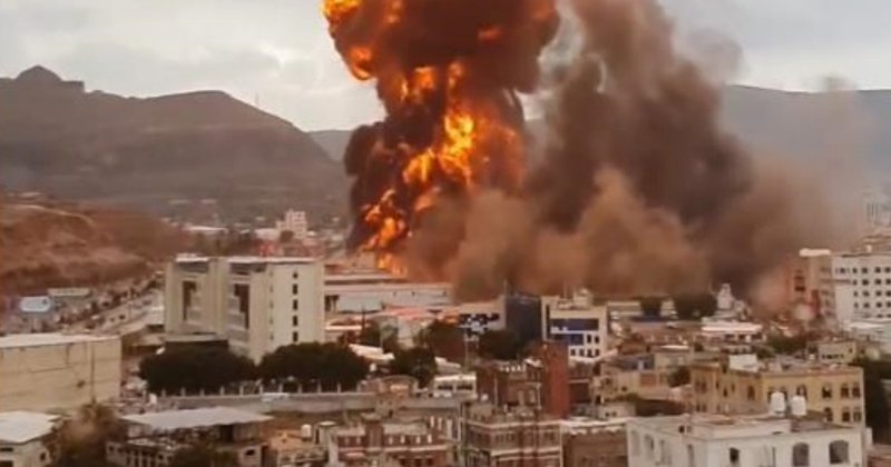 İşgal ordusu Yemen'e hava saldırısı düzenledi