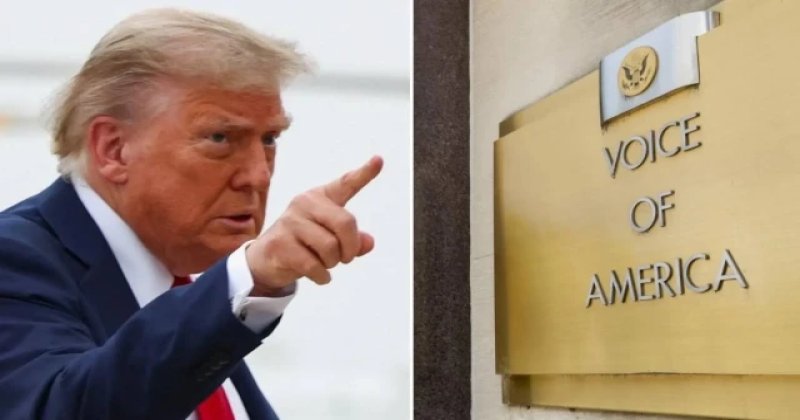 Trump VOA haber kuruluşundaki gazetecileri işten çıkarmak için harekete geçti