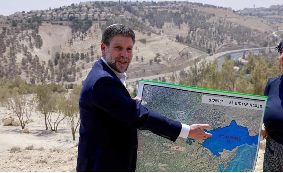 E1 yerleşim planı Filistin'i mahvedecek. Durdurulması gerekiyor