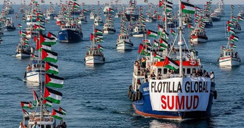 Ateşe su taşıyan karıncanın günümüzdeki adı: Sumud Filosu