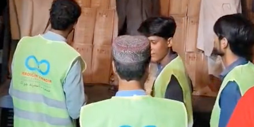 VERDİĞİN SENİNDİR derneği Afganistan'a yardım götürdü