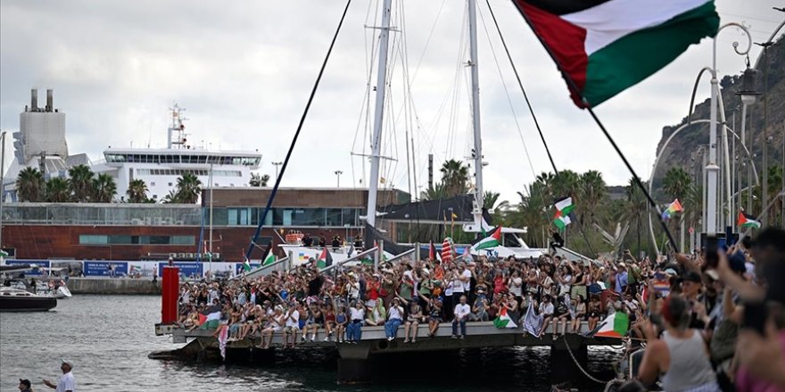 Küresel Sumud Filosu'ndan Venedik Film Festivali'ne