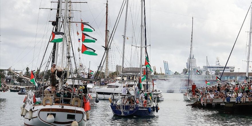 Sumud Filosu'nun Tunus’tan Gazze’ye doğru yola çıkması çarşamba gününe ertelendi
