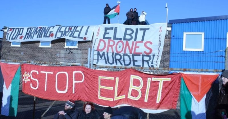 Soykırımın en büyük silah kaynağı olan Elbit System protestolar sonrası kapandı