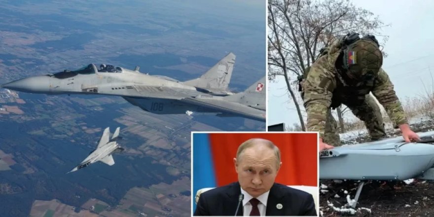 Polonya hava sahasında Rus İHA alarmı