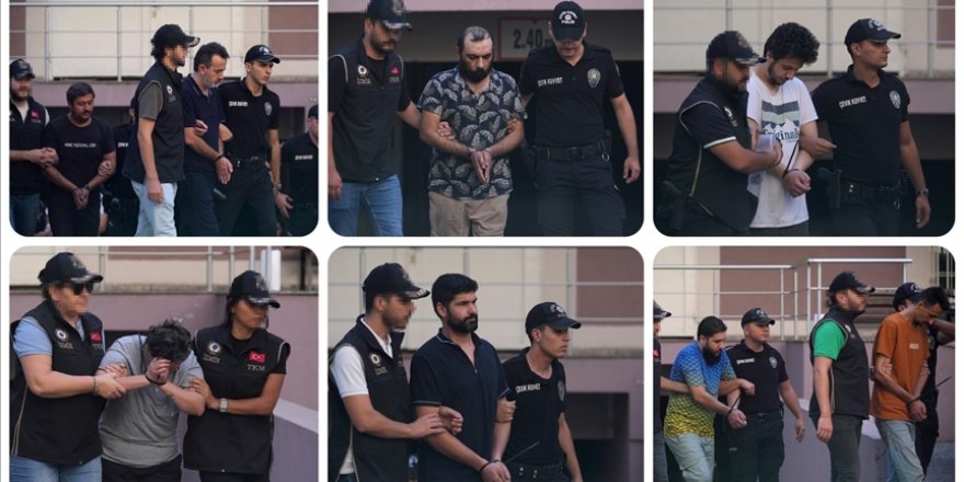 İzmir'de polis merkezine silahlı saldırı düzenleyen saldırgan ve 6 şüpheli tutuklandı