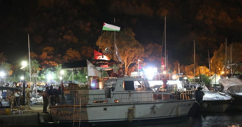 Küresel Sumud Filosu'na katılacak tekneler Binzert kentinde toplanıyor