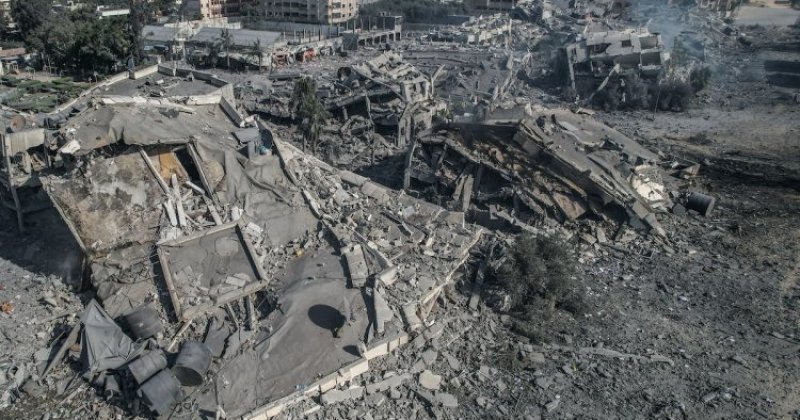 Gazze'nin mahalleleri haritadan silindi