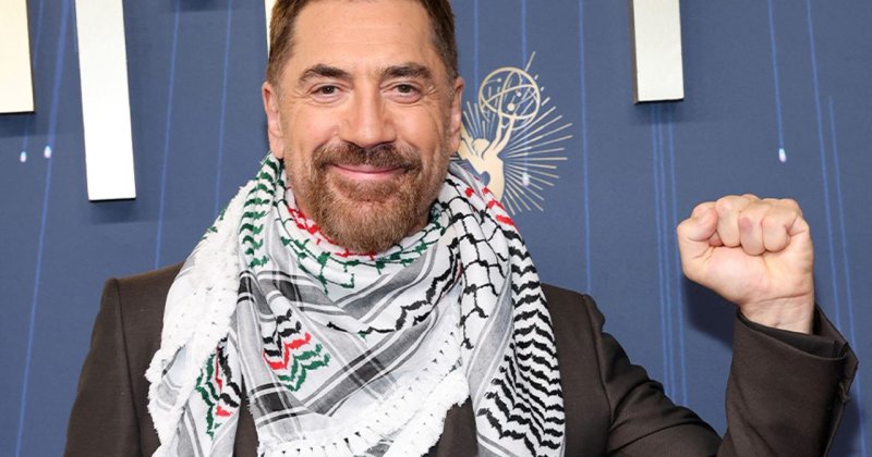 Javier Bardem, 2025 Emmy kırmızı halısında İsrail’e boykot çağrısı yaptı