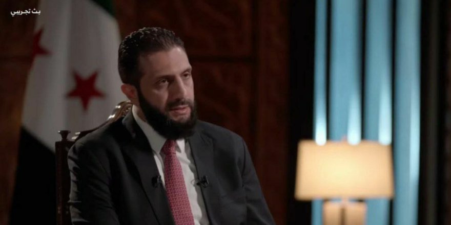 Ahmed eş-Şara: “SDG Aralık’a kadar ayak sürçmeye devam ederse Türkiye’nin askeri operasyonu gündeme gelebilir”