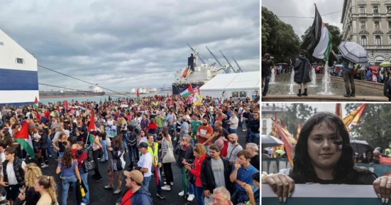 İtalya’daki sendikalardan 'Gazze' grevi