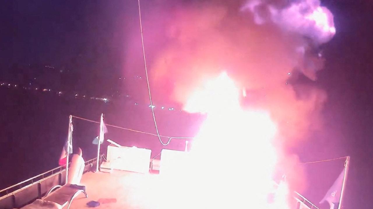 Küresel Sumud Filosu'na uluslararası sularda saldırı